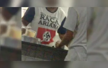 Funcionária de escola vai trabalhar usando símbolo nazista em Maringá