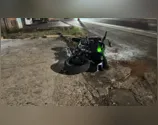 Motociclista fica ferido após colisão na BR-376 em Jandaia do Sul